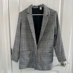 H&M Houndstooth Tailor Jacket US8